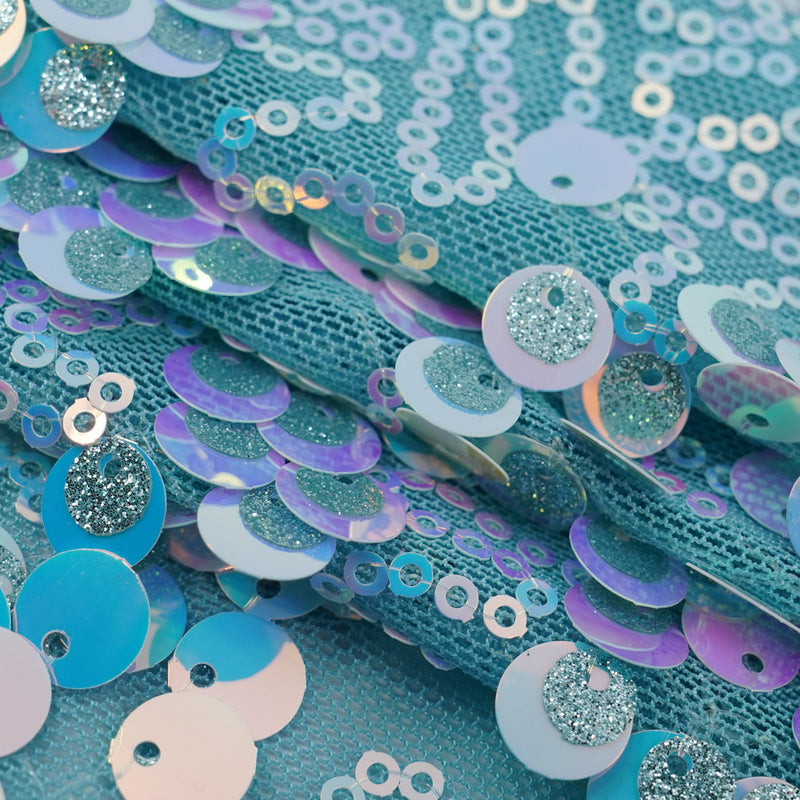 Fame Stretch Mesh Sequin Fabric | Blue Moon Fabrics