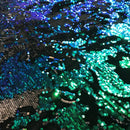 Flashback Stretch Velvet Flip Sequin Fabric | Blue Moon Fabrics