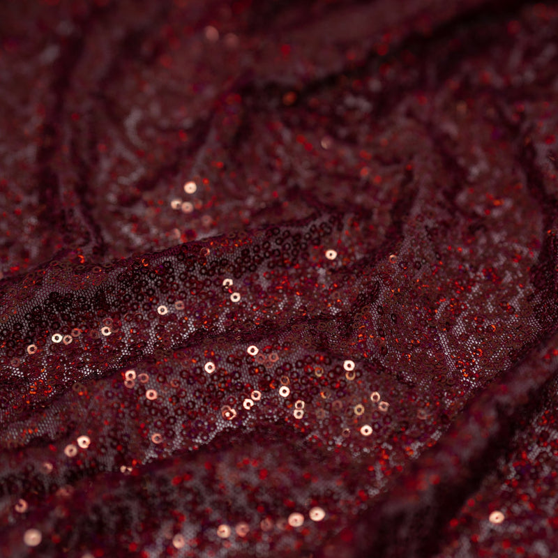 Flirt Stretch Mesh Sequin Fabric | Blue Moon Fabrics