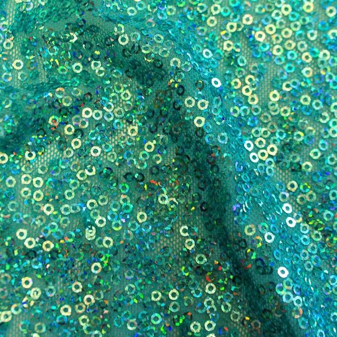 Flirt Stretch Mesh Sequin | Blue Moon Fabrics