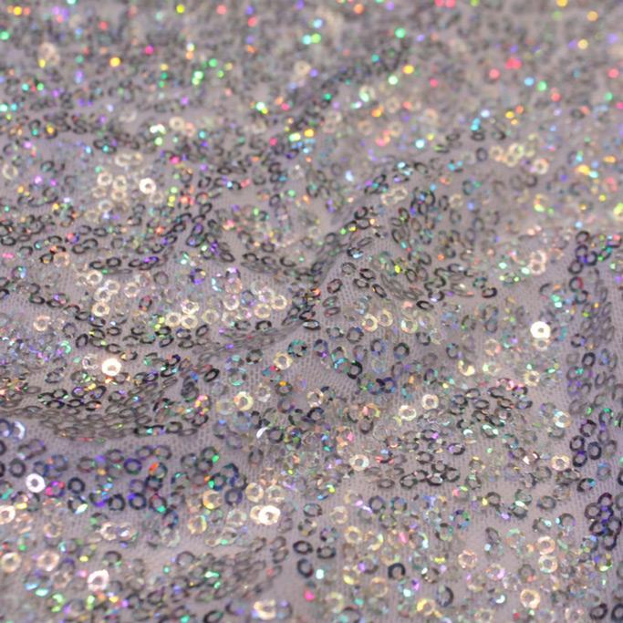 Flirt Stretch Mesh Sequin | Blue Moon Fabrics