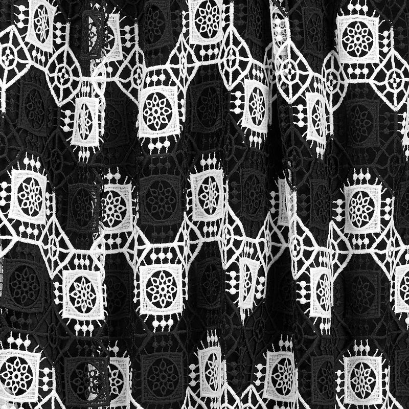 Frequency Mechanical Lace | Blue Moon Fabrics