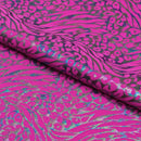 Funky Leopard Hologram Spandex Fabric | Blue Moon Fabrics