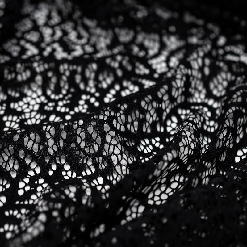 Gabrielle Stretch Lace Fabric | Blue Moon Fabrics