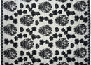 Black Hibiscus Tonga Seal Lace 