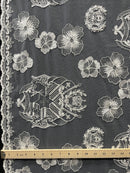 2nd measurement of Hibiscus Tonga Seal Lace 