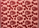 Red color Hibiscus Tonga Seal Lace