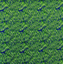 Traditional Polynesian Tattoo Swirl design Cotton Light Barkcloth Fabric | Islands Fabric