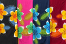 Plumeria Polyester Sarong | Islands Fabric