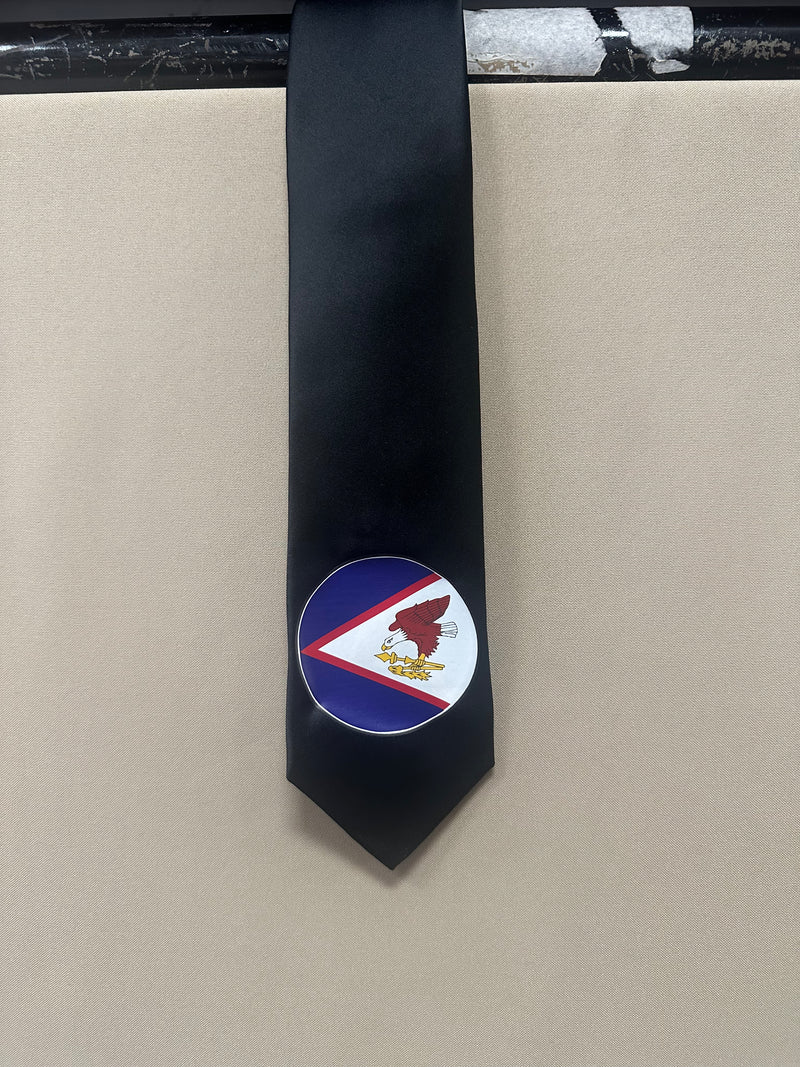 American Samoa Flag Tie