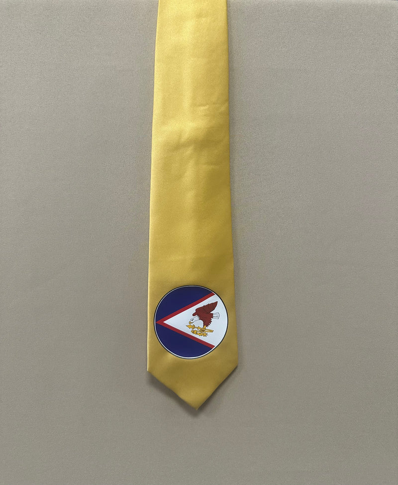 American Samoa Flag Tie