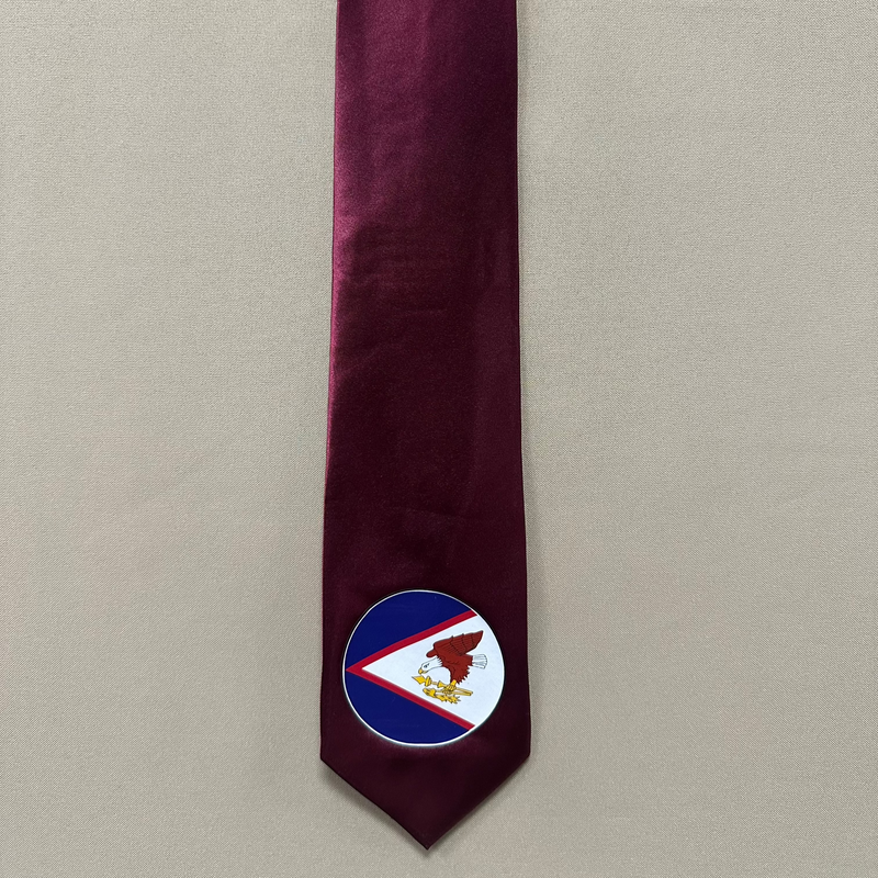 American Samoa Flag Tie