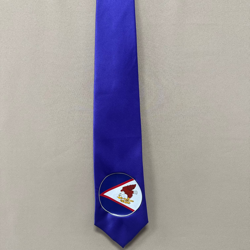 American Samoa Flag Tie