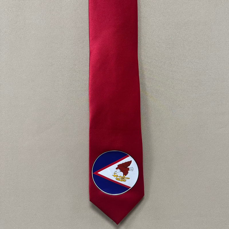 American Samoa Flag Tie