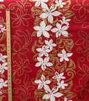 Tiare Garden Glitter Polyester Fabric | Islands Fabric