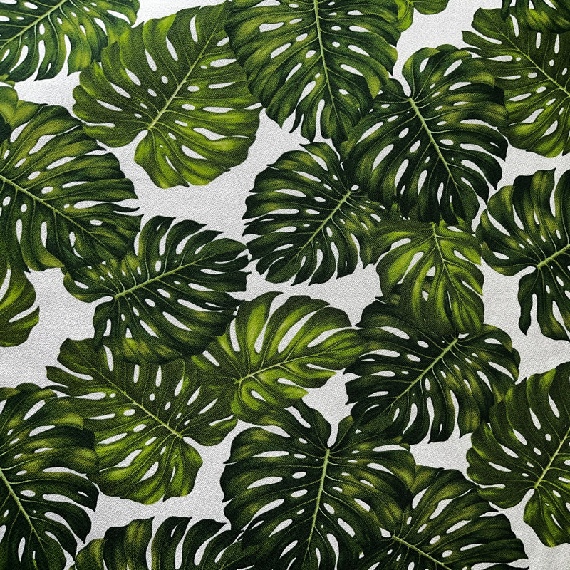 monstera deliciosa fabric Monstera Leaf Upholstery Fabric