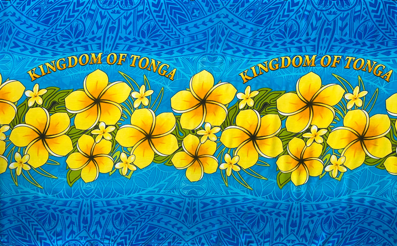 Plumeria Kingdom of Tonga Sarong