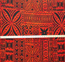 Polynesian Motif Barkcloth Fabric | Islands Fabric