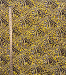 Traditional Polynesian Tattoo Triangle formation Design Poly-Cotton Fabric| Islands Fabric