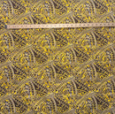 Traditional Polynesian Tattoo Triangle formation Design Poly-Cotton Fabric| Islands Fabric