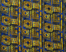 Polynesian Tribal Tapa Polyester Light-Barkcloth Fabric | Islands Fabric