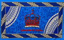 Kingdom of Tonga Crown Polyester Tupenu | Islands Fabric