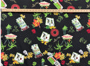 Tropical Vegas Jackpot Rayon Cotton 44 " Fabric | Islands Fabric