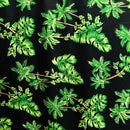 Emerald Jungle Peachskin Fabric | Islands Fabric