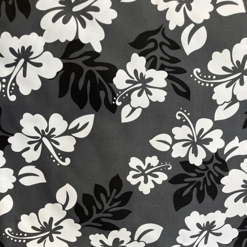 South Pacific Islander Flowers Polyester Fabric  | Islands Fabric