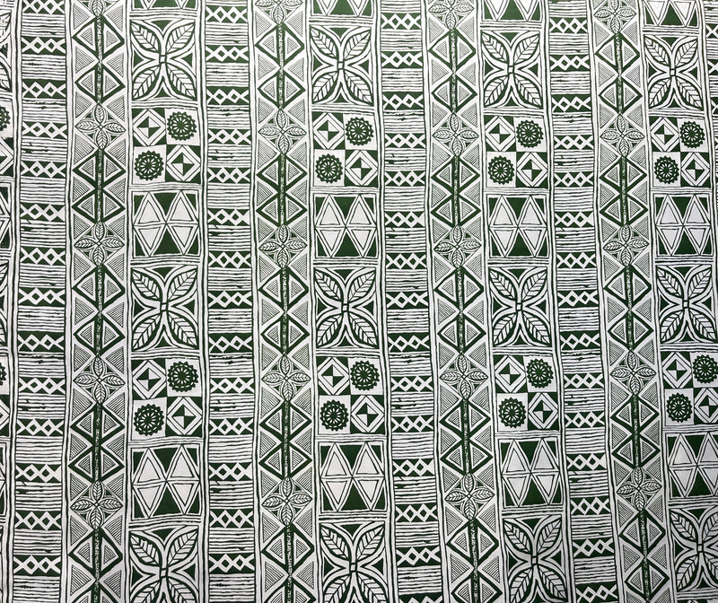 Traditional Polynesian Tapa Fabric | Polyester