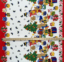 Festive Friends Polyester Fabric | Islands Fabric