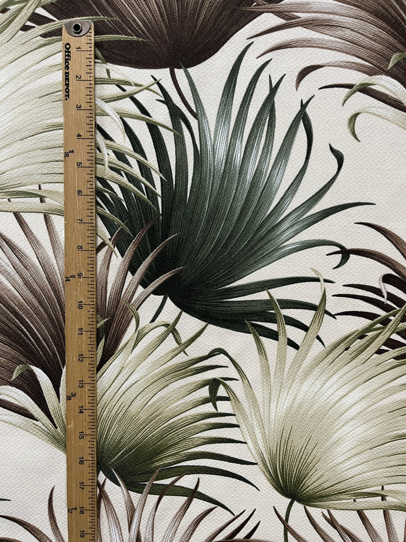 Palm Leaves Upholstery Fabric| Islands Fabric