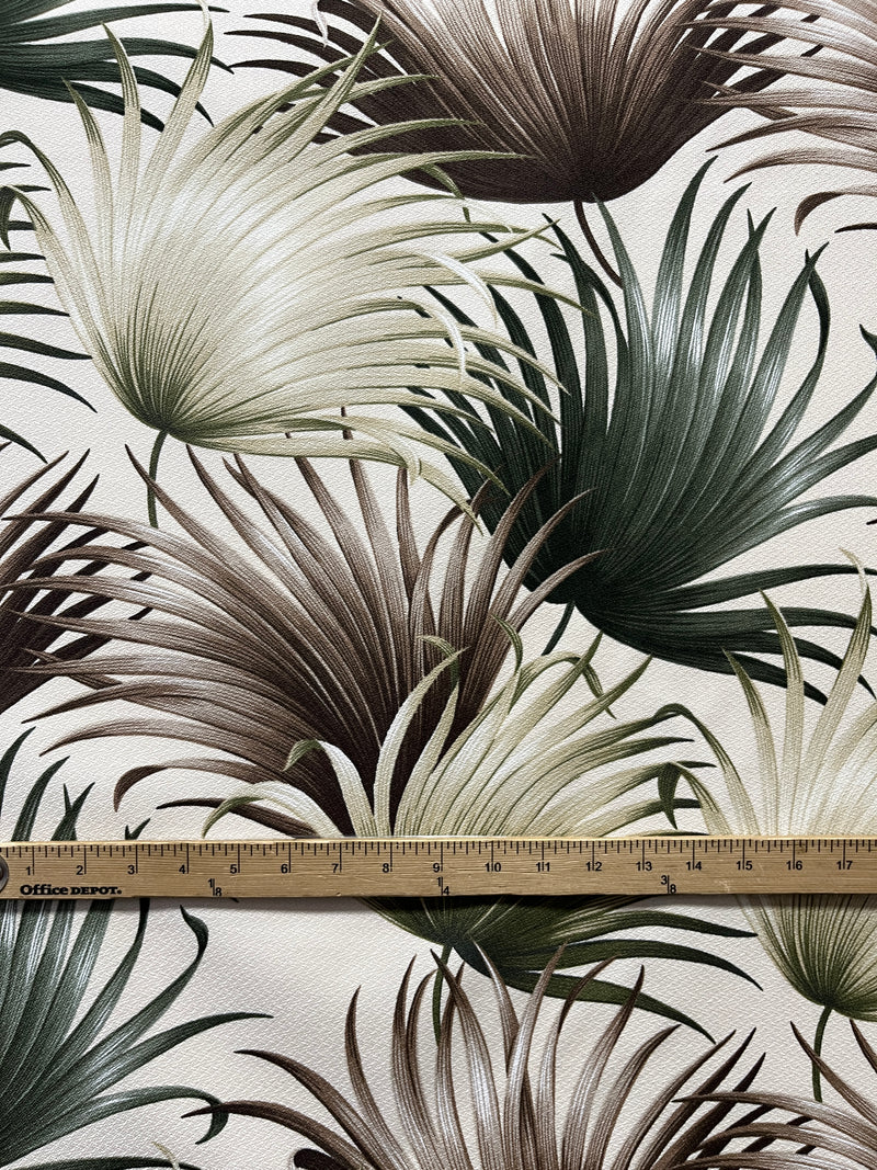 Palm Leaves Upholstery Fabric| Islands Fabric