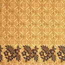 Tropical Floral Border Polyester Fabric | Islands Fabric