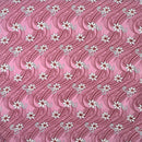 Tiare Waves Traditional Tattoo Polyester Fabric | Islands Fabric