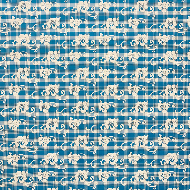 Hibiscus Palaka Cotton Fabric | Islands Fabric