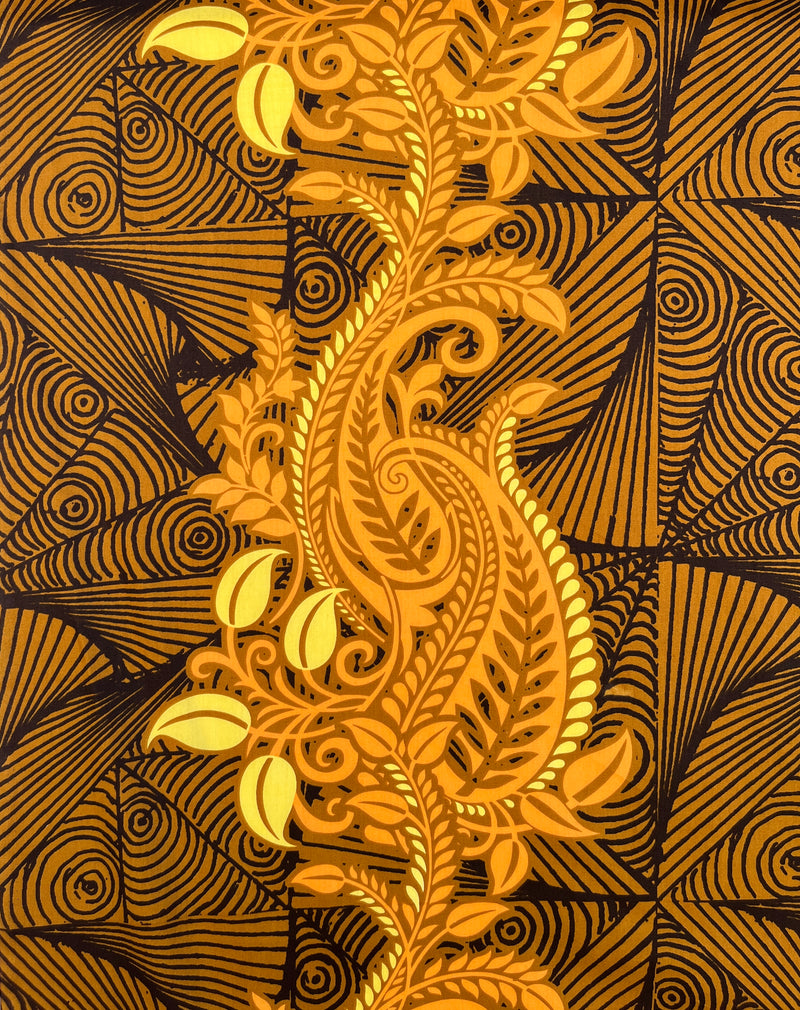 Paradise Floral Vines Cotton Fabric | Islands Fabric