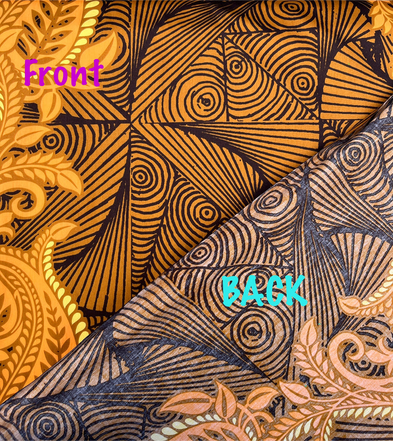 Paradise Floral Vines Cotton Fabric | Islands Fabric