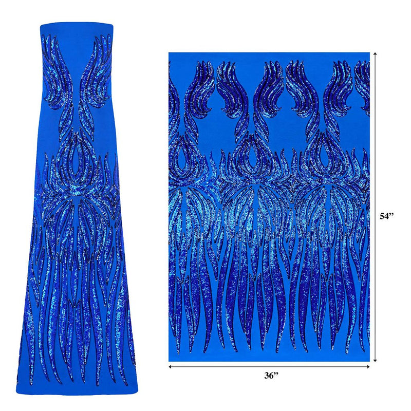 Icarus Stretch Mesh Sequin | Blue Moon Fabrics