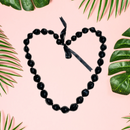 Black Kukui Nut Lei 