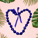 Deep Violet Kukui Nut Lei 