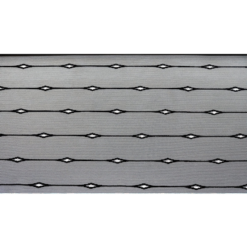 Linear Flocked Stretch Mesh Fabric | Blue Moon Fabrics