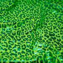 Loud Leo Foil Printed Spandex Fabric | Blue Moon Fabrics