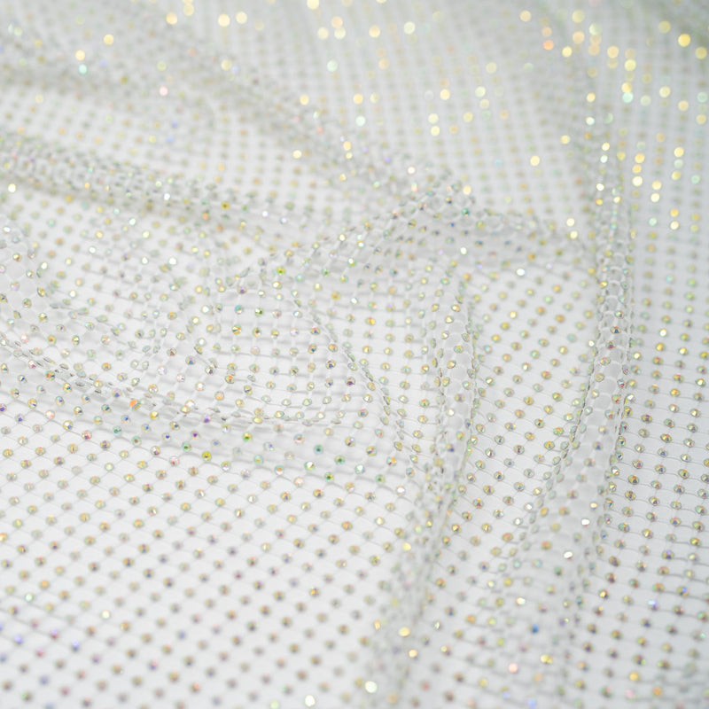 Enigma Diamond Fishnet Fabric | Blue Moon Fabrics