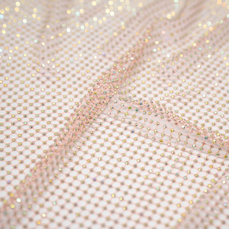 Enigma Diamond Fishnet Fabric | Blue Moon Fabrics