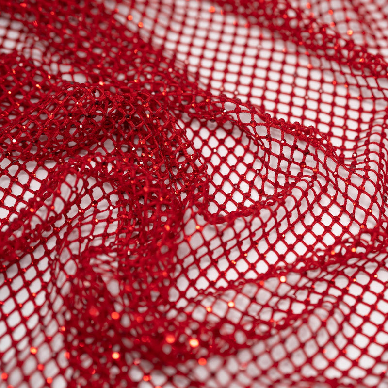 Enigma Diamond Fishnet Fabric | Blue Moon Fabrics