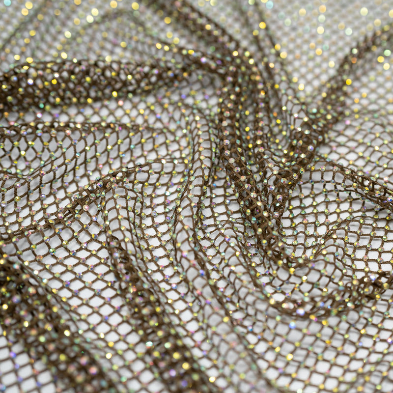 Enigma Diamond Fishnet Fabric | Blue Moon Fabrics