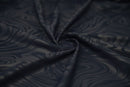 Marble Foil Printed Nylon Spandex Superflex Fabric | Blue Moon Fabrics