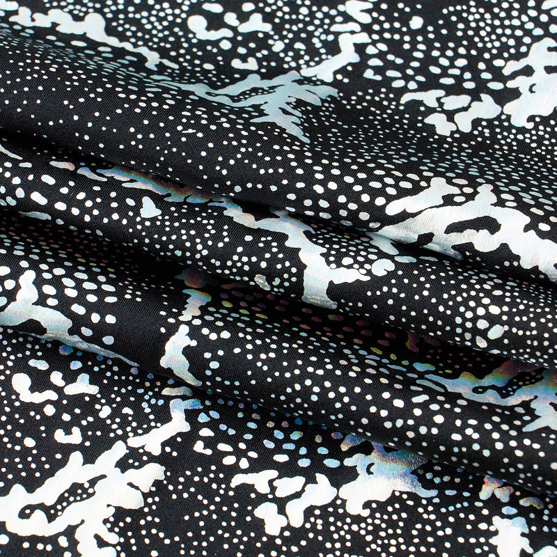 Metallic Reef Hologram Spandex Fabric | Blue Moon Fabrics