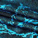 Metallic Reef Hologram Spandex Fabric | Blue Moon Fabrics
